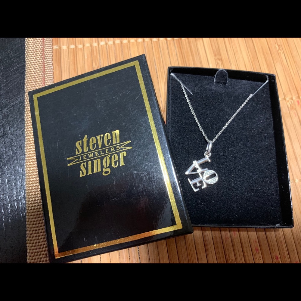 Steven Singer “LOVE” Necklace